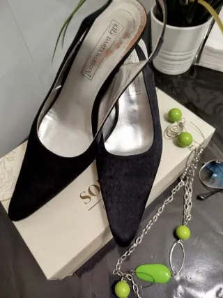 Zapatos de fiesta Daria Barbieri negros