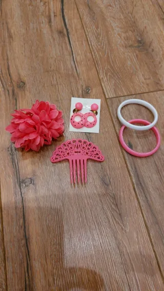 Traje Flamenca Niña Volantes Lunares