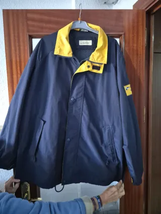 Cortaviento In Extenso azul y amarilla