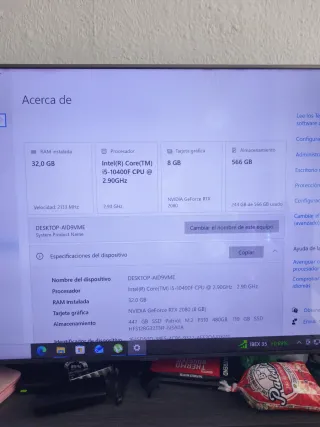 PC Gamer Intel Core i5-10400F Blanco