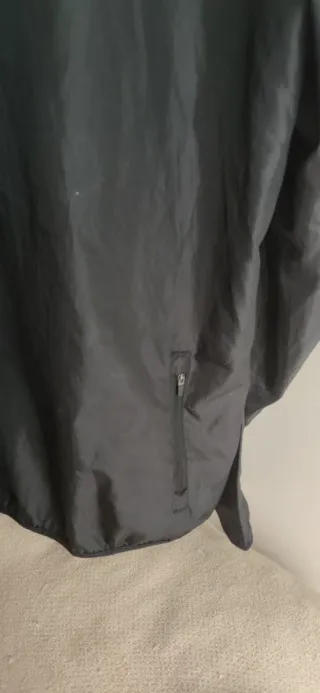 Chaqueta cortavientos Adidas Negra