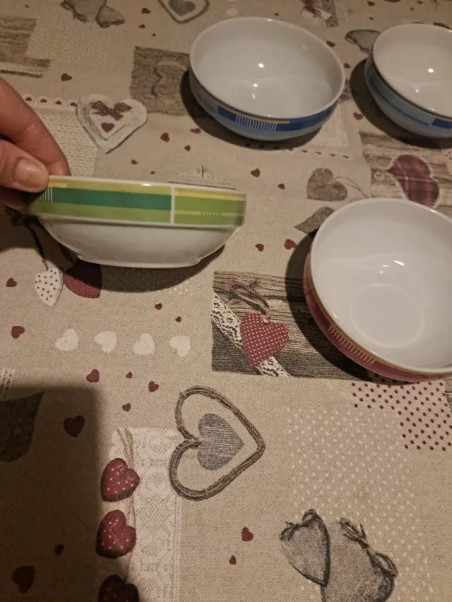 Set 8 Ciotole Tognana Porcellana