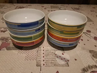 Set 8 Ciotole Tognana Porcellana