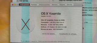 iMac 27 2009 (Fallo Tarjeta Gráfica)