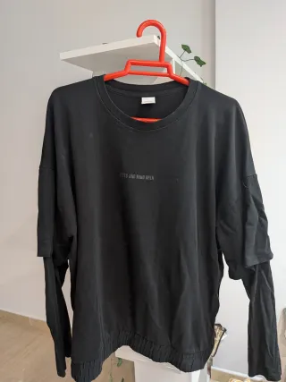 Sudadera Zara Negra