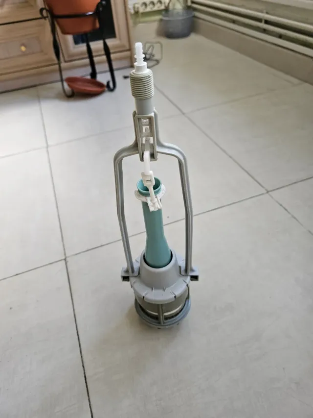 Flotador Cisterna Roca Gris/Turquesa