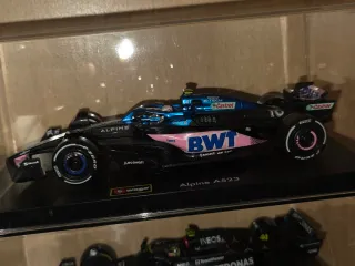 Modellini F1 1/43 Mercedes, McLaren, Alpine Bburag