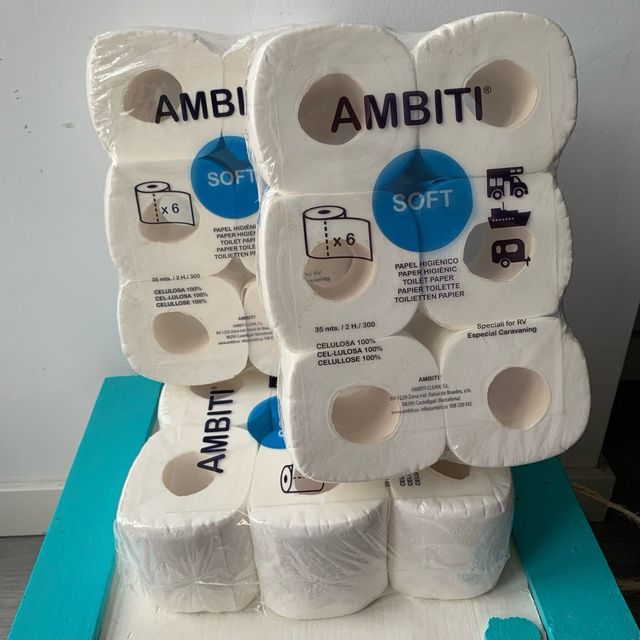 Confezione da 18 rotoli di carta igienica Ambiti SOFT