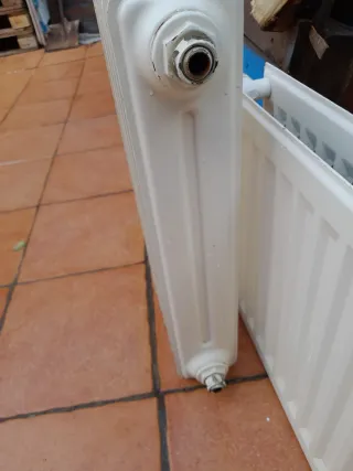 Radiador de hierro blanco