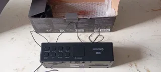 Radio Despertador Muse Bluetooth NFC Negro