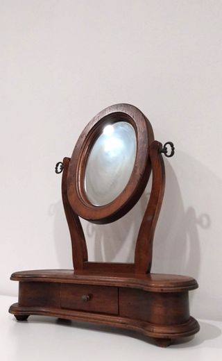Espejo de tocador antiguo  colección Navidad
