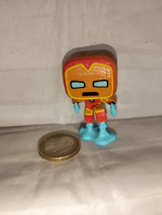 Action Figure Iron Man Stile Minecraft