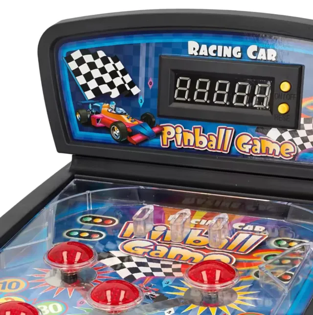 Pinball marcador electrónico Racing Car sonido