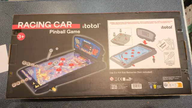 Pinball marcador electrónico Racing Car sonido
