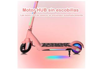 Patinete Eléctrico Infantil Rosa