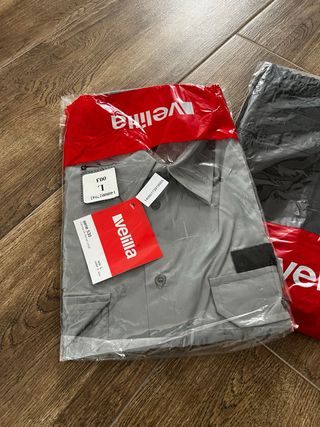 Lote Ropa Trabajo Velilla Talla L y pantalones 46