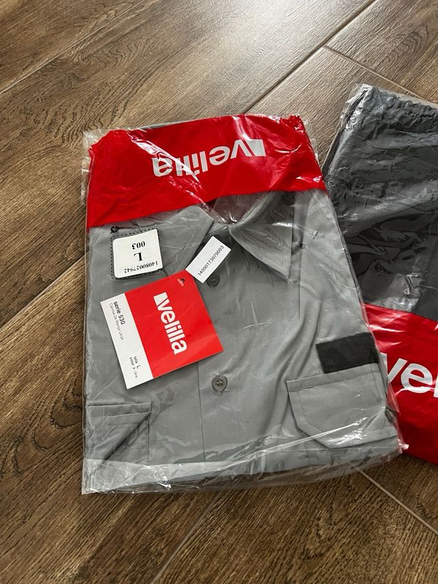 Lote Ropa Trabajo Velilla Talla L y pantalones 46