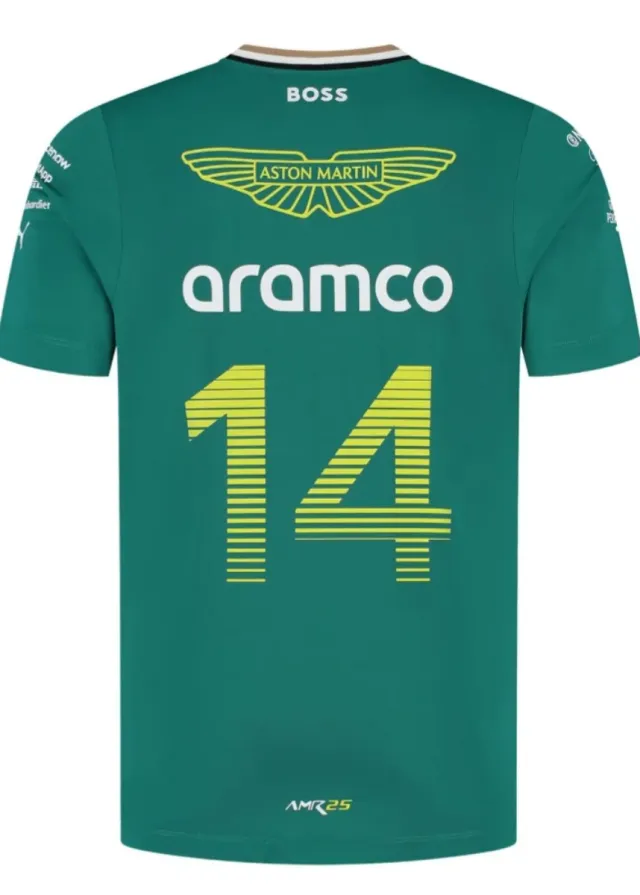 Camiseta Aston Martin F1 Team Verde