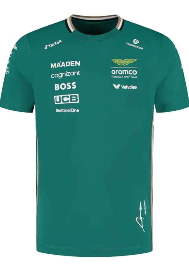 Camiseta Aston Martin F1 Team Verde