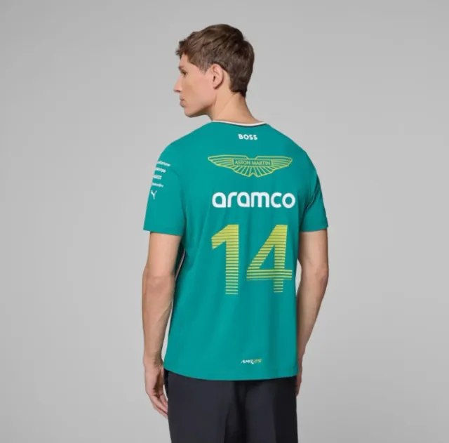 Camiseta Aston Martin F1 Team Verde