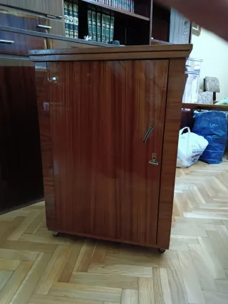 Máquina de coser Alfa negra y dorada