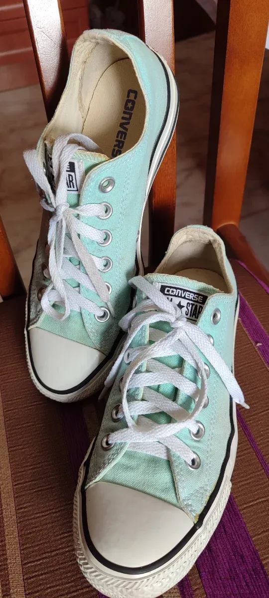 Converse Talla 38 Verde Agua