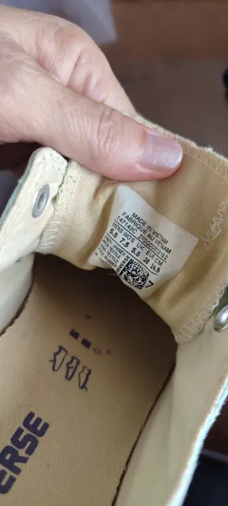 Converse Talla 38 Verde Agua