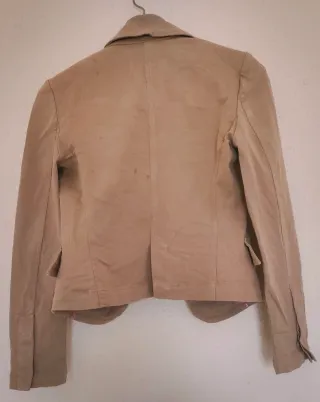 Blazer Zara TRF Talla M Beige