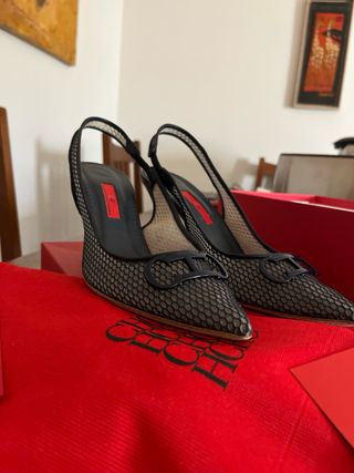 Zapatos Carolina Herrera Talla 39 . Azul marino.