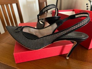 Zapatos Carolina Herrera Talla 39 . Azul marino.