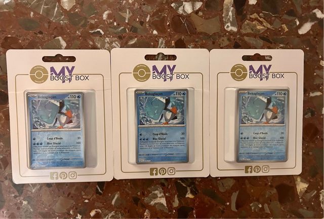 cartas Pokémon MY BOOST BOX