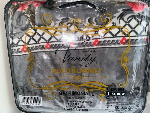 Coperta Matrimoniale Vanity agnellata