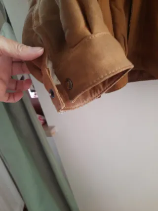 Giacca Shearling Unisex Beige/Marrone