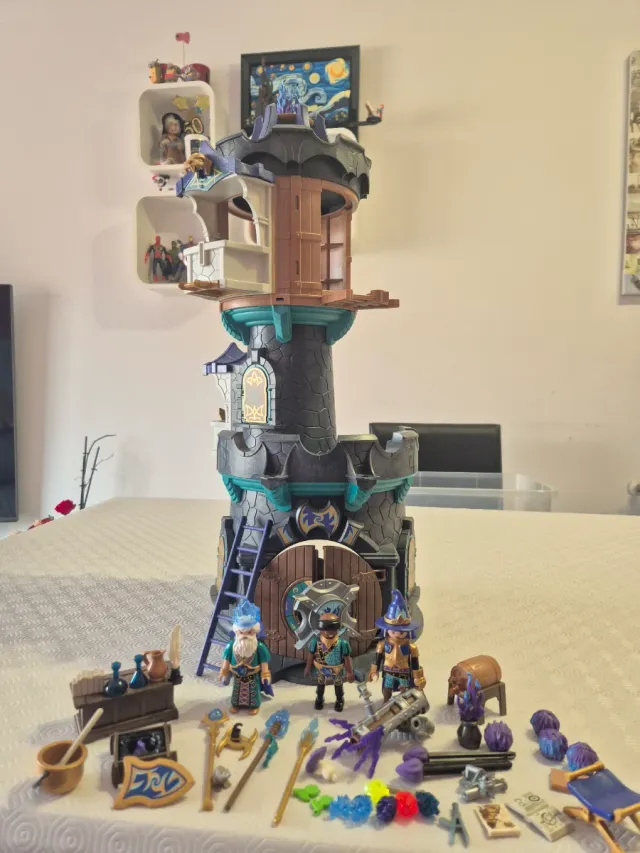 PLAYMOBIL 70745 Torre Mágica Novelmore Completa