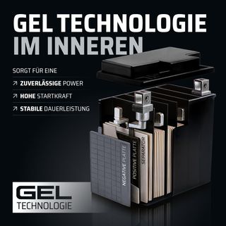 Batería gel GP-PRO 12V 30Ah sellada y precargada