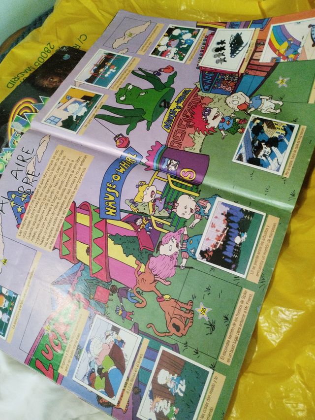 Álbum Cromos Rugrats Panini 1995