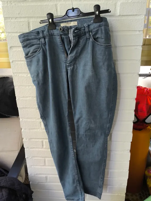 Mango Vaqueros Skinny Azules
