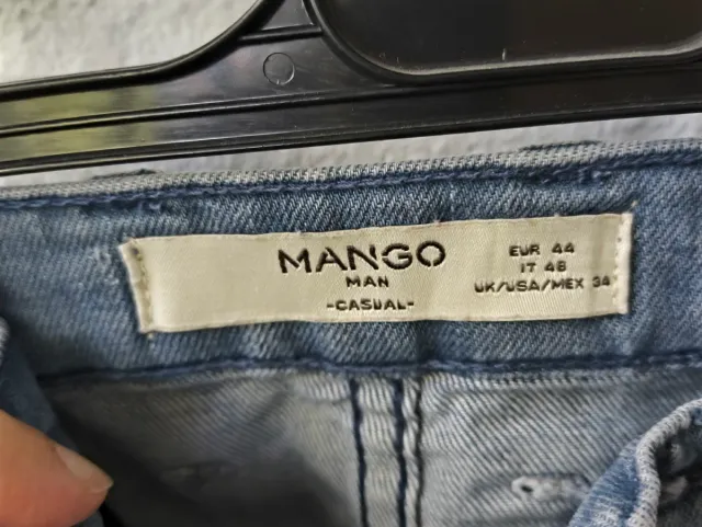 Mango Vaqueros Skinny Azules