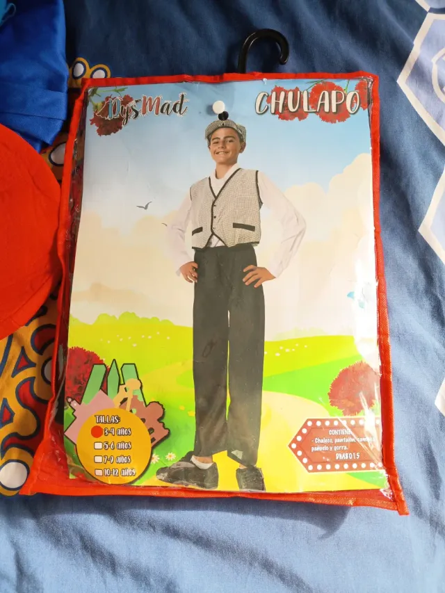 Disfraz Chulapo Talla 3-4 años