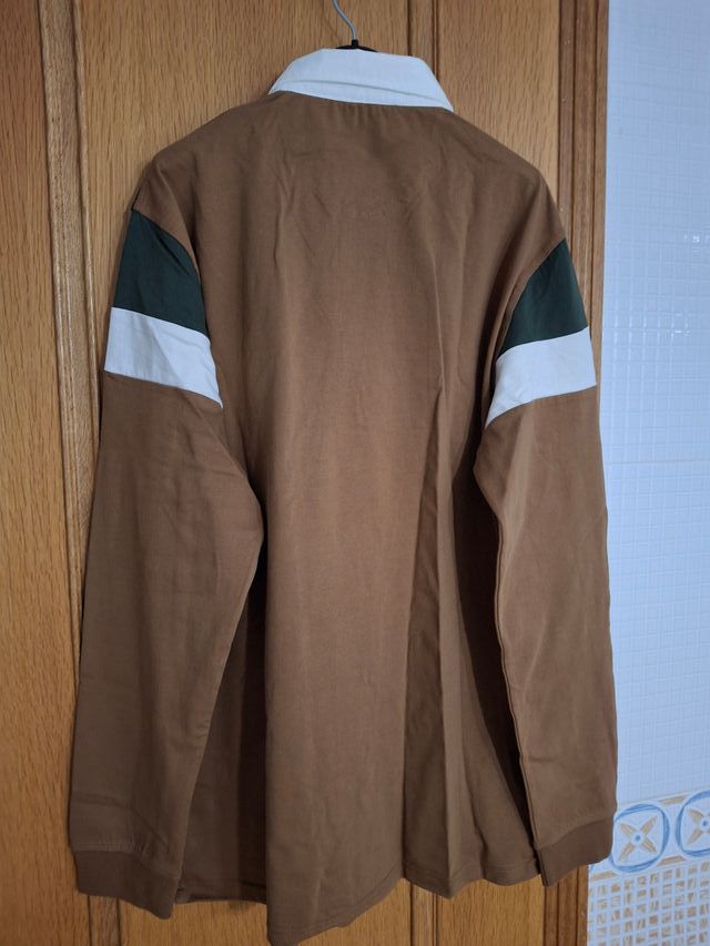 Polo Cortefiel Hombre XL Verde/Marrón SIN ESTRENAR