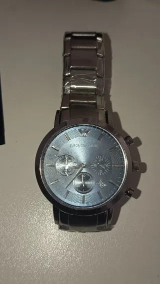 Reloj Emporio Armani azul turquesa