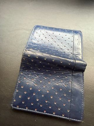 Cartera Guy Laroche Cuero Azul