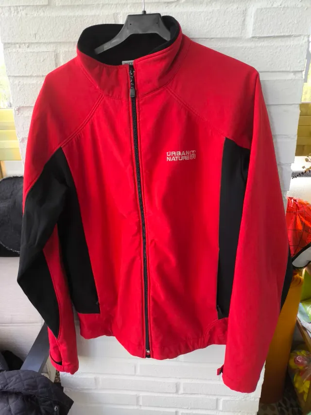 Chaqueta Windstopper Roja y Negra