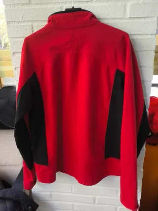 Chaqueta Windstopper Roja y Negra