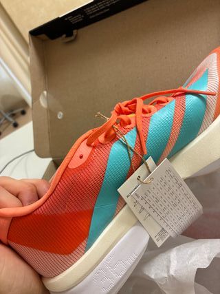 Adidas Adizero Boston 13 Naranja/Turquesa