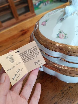 Sopera porcelana Bidasoa