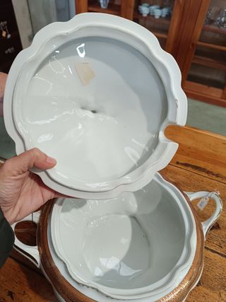 Sopera porcelana Bidasoa