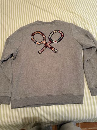 Sudadera Gris Silbon talla M