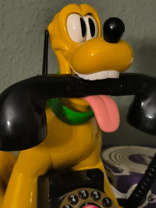Teléfono Vintage Disney Pluto Años 90