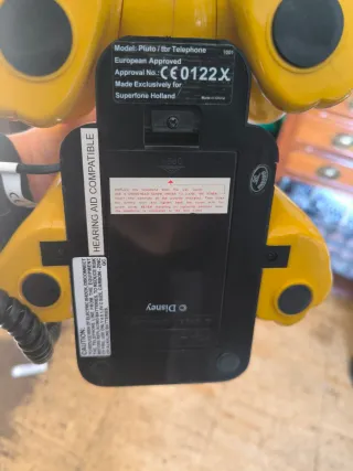 Teléfono Vintage Disney Pluto Años 90